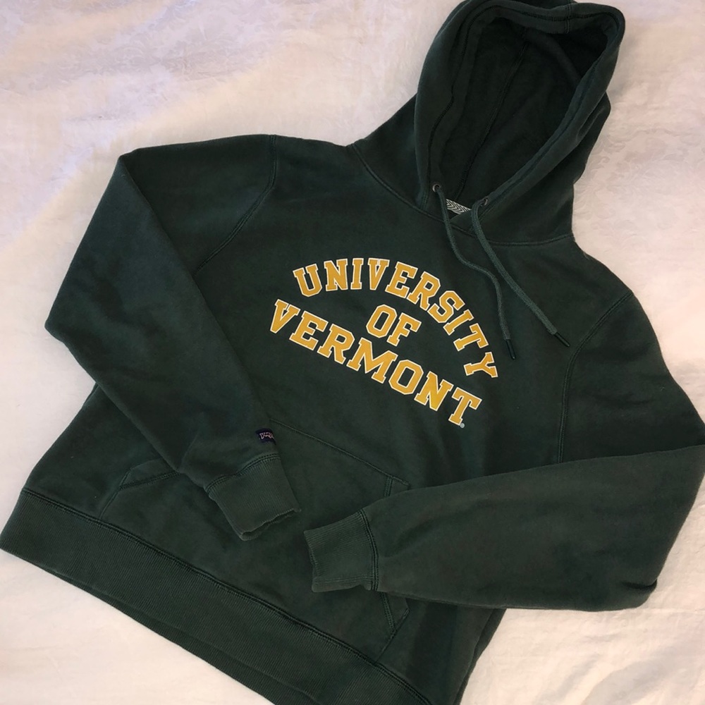UNIVERSITY OF VERMONT Jansport Green Sweatshirt womens medium